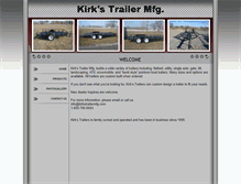 Tablet Screenshot of kirkstrailermfg.com